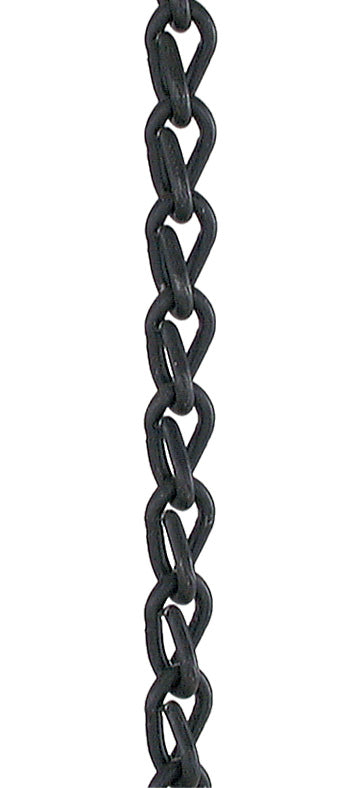 #16 Double Jack Chain, Black Oxide Steel