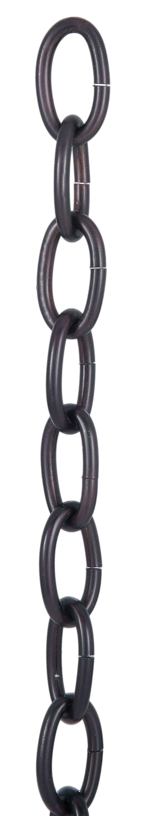B&P Lamp Antique Bronze Finish 8 Gauge Oval Chain – 3-Foot Length, .15 B&P Lamp Antique Bronze Finish 8 Gauge Oval Chain – 3-Foot Length, .15