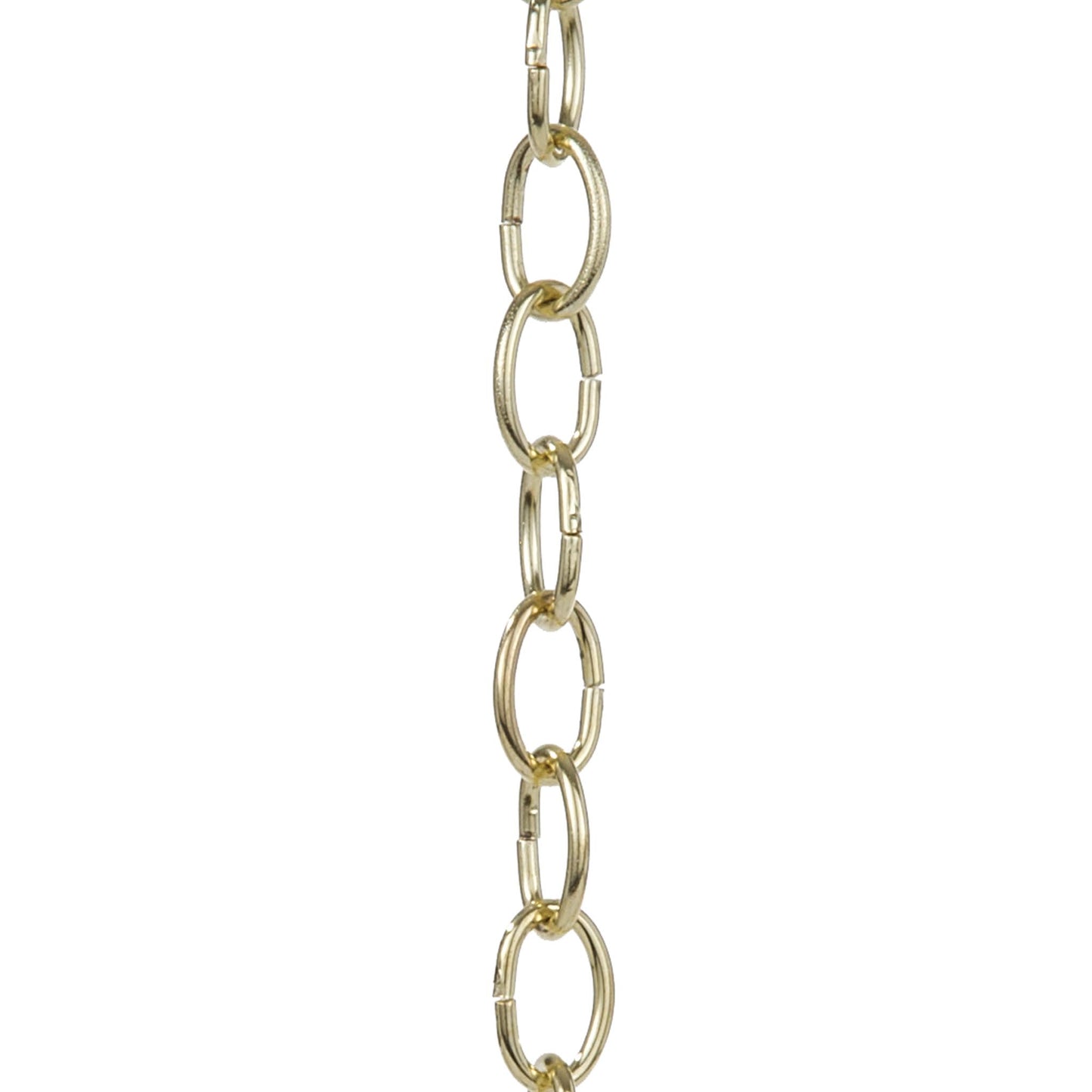 Baby Oval Steel Lamp Chain, 3/4" X 5/8" Links (13010)