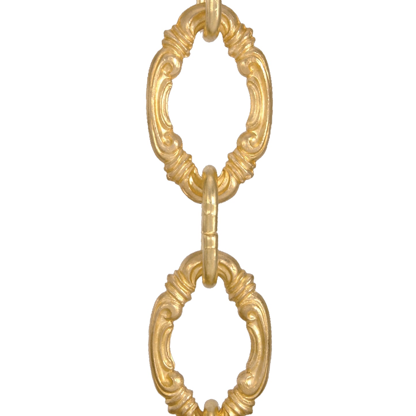 Die Cast, Large Decorative Brass Lamp Chain, Unfinished (13154)