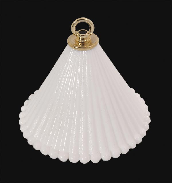 Glass Smoke Bell For Hanging Lamps