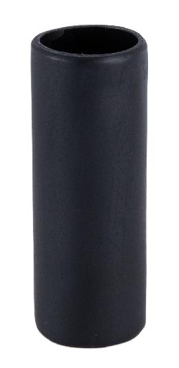 Medium Size Matte Black Polyresin Candle Cover, Choice of 4" or 6" Sizes