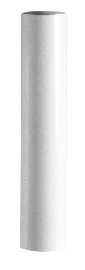 White Plastic CANDELABRA Base Candle Cover or Candle Sleeve, your choice of 2" through 12" sizes