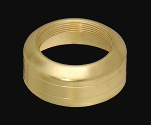 #2 Solid Brass, Double Ring Collar