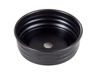 Heavy Steel, Satin Black Mason Jar Lid Adapter, 2-11/16" Dia. (20053)