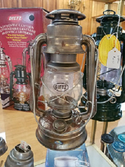 Unfinished Dietz Brand #76 "The Original" Oil Lantern