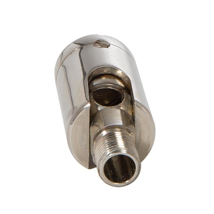 2 Inches Height Nickel Plated Die Cast Brass Swivel, Male and Female 1/8IPS Threads