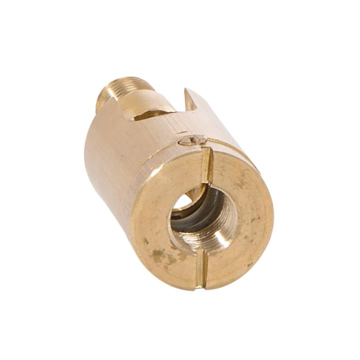2 Inch Long Adjustable Unfinished Die Cast Brass Swivel, Male and Female 1/8IPS Threads
