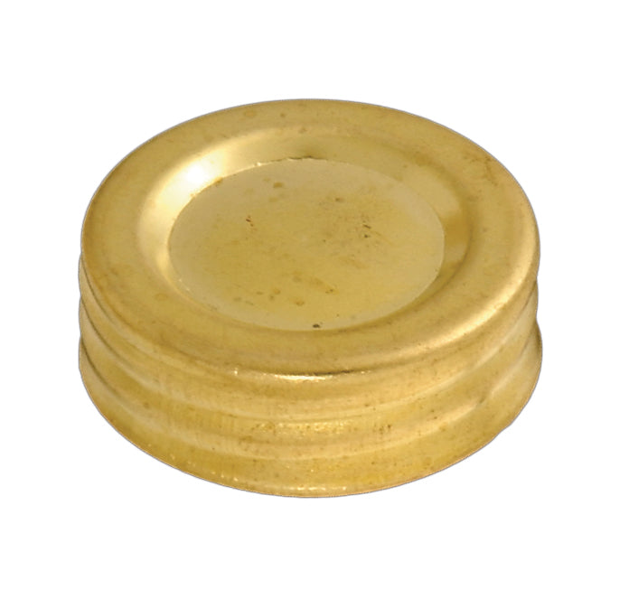 Solid Brass Filler Cap w/Cork Liner
