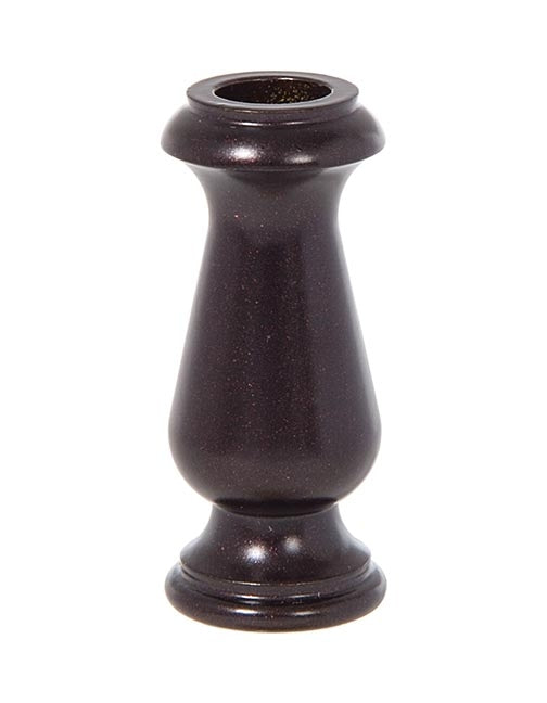 2 Inch Tall Antique Bronze Finish Brass Lamp Spindle, 1/8IP Slip