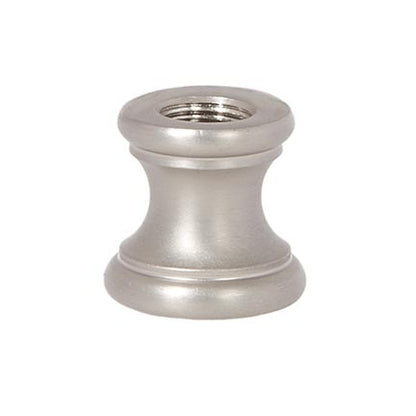 15/16 Inch Tall Satin Nickel Finish Brass Neck, Tap 1/8F