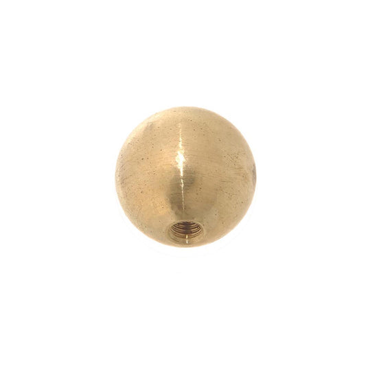 Turned Brass Ball Finials, Choice of Dia. and Tap (20836U)