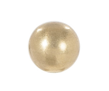 Turned Brass Ball Finials, Choice of Dia. and Tap 