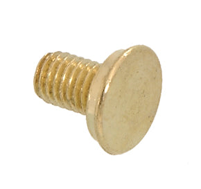 1/4-27 Flat Head Finial Screw, 1/2" overall length