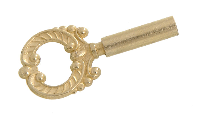  Die Cast Brass Plated Lamp Key