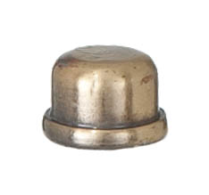 9/16" ht., Brass Plated Lamp Finial