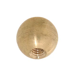 1/2" diameter Brass Canopy Ball Nut, Tap 8-32F