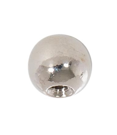 Nickel Plated Brass Ball, Choice of Dia. and Tap 
