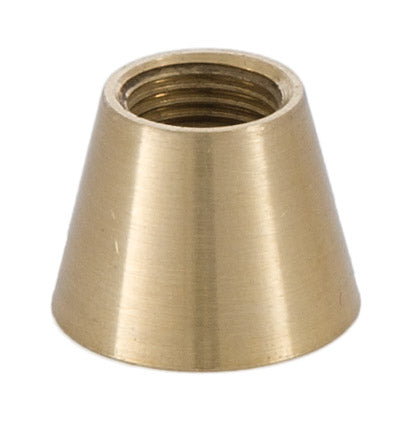 7/16 Inch Small Tapered Brass Coupling 1/8 Tap