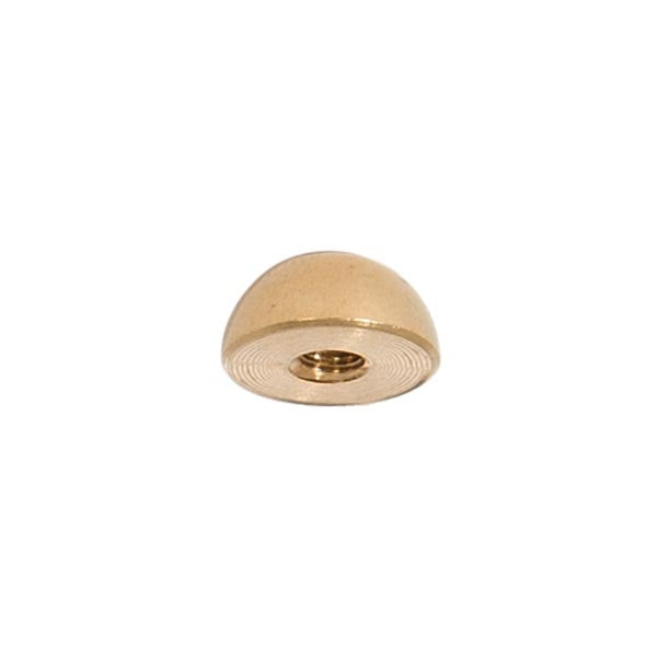 1/2 Inch Diameter Unfinished Brass Half Ball, Tap 8-32 (21188U ...