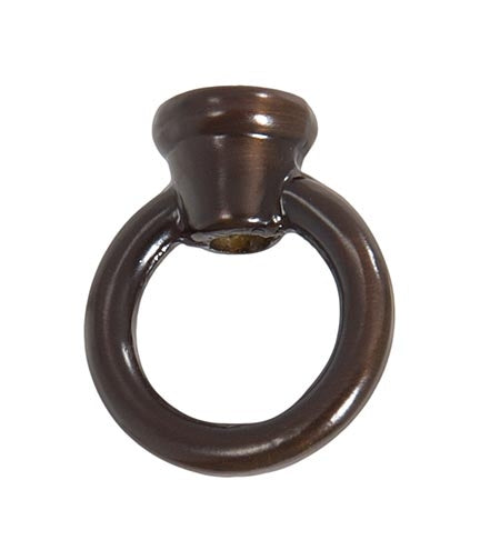 1-1/2 Inch Tall Antique Bronze Finish Forge Cast Brass Loop, 1/8F