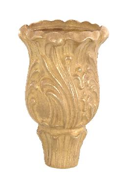 Cast Brass Candle Cup, 2 1/2" ht.