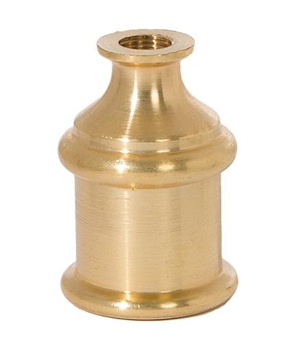 1-7/8 Inch Tall Unfinished Die Cast Brass Candle Cup, 1/8F