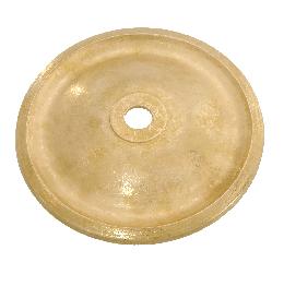 Cast Brass Bobesche, 4" dia.