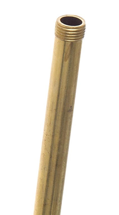 1/8 IP x 3/16", Both Ends Threaded, Fixture Stem - Lamp Pipe, Your Choice of Lengths from 1-1/2" to 36" (1/8 IP = 3/8" diameter)