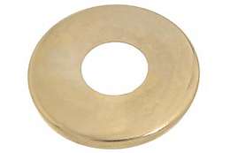 Brass Plated Steel Seating or Check Rings, your choice of 1/8IP slip (3/8" diameter) or 1/4IP slip (1/2" diameter), 17 sizes available
