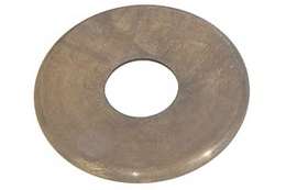 Antique Brass Finish, Turned Brass Seating or Check Rings, slips 1/8IP (3/8" diameter), 8 sizes available