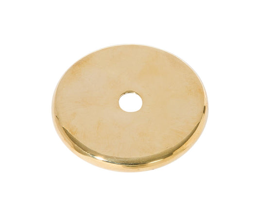 Polished and Lacquered Heavy Gauge Rolled Edge Check Plate, Slips 1/8 IP, Choice of Dia.