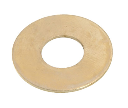 1/8IP (3/8" Diameter) Slip Brass Plated Washers, Your Choice of Sizes