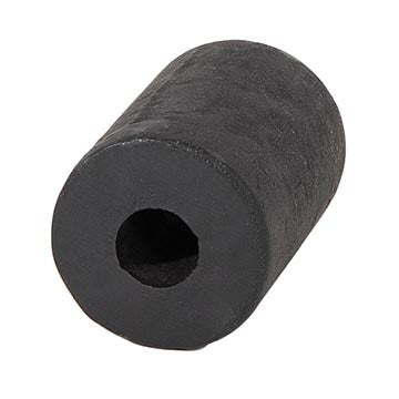  3 Inch Long Black Finish Cast Iron Loader, 1/4IPS Slip