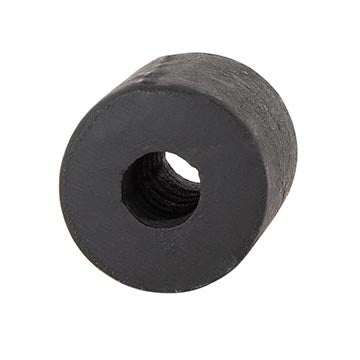  3 Inch Long Black Finish Cast Iron Loader, 1/4IPS Slip