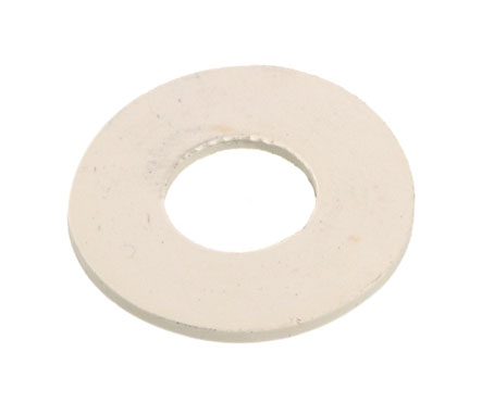White Rubber Washers, Slips 1/8 IP, 4 Sizes Available