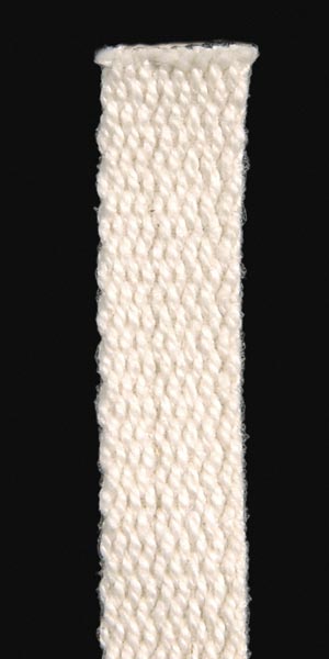 5/8" x 8" Long, #1 Size Cotton Flat Lamp Wick, USA-made