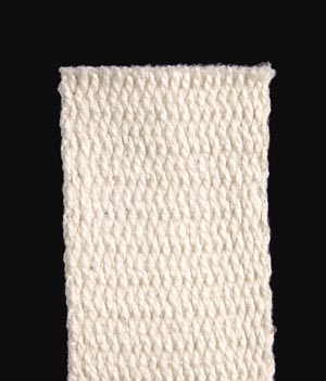 1 1/2" x 8" Long, #3 Size Cotton Flat Lamp Wick, USA-made