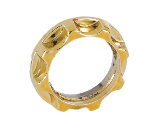 Brass Finish Ring For Threaded Candelabra Socket