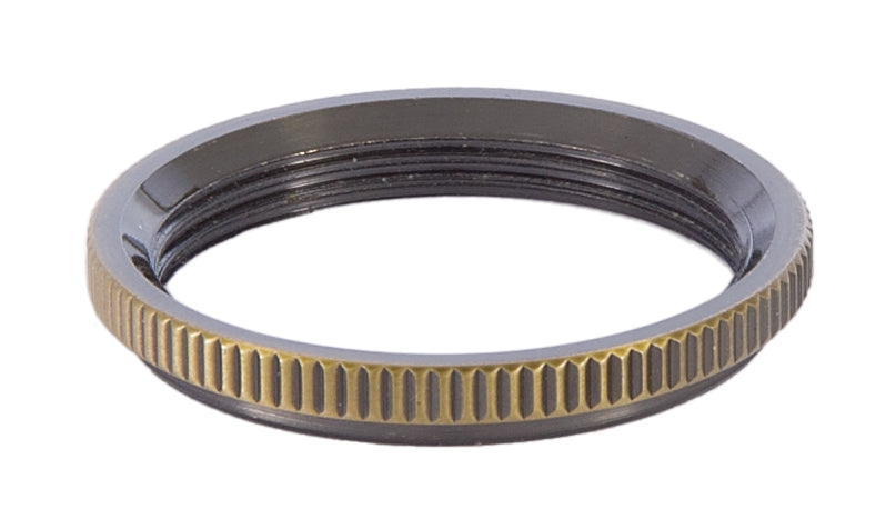 Solid Brass UNO Ring Medium Sunlite Sockets, 1-5/8" O.D., Antique Brass