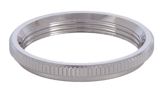 Solid Brass UNO Ring Medium Sunlite Sockets, 1-5/8" O.D., Nickel Plated