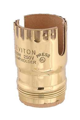 Leviton Brand Two Slot, Electrolier Size Socket Shells For Use With ...