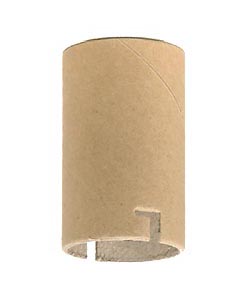 Paper Insulator for E-26 Medium Base Keyless Candle Socket