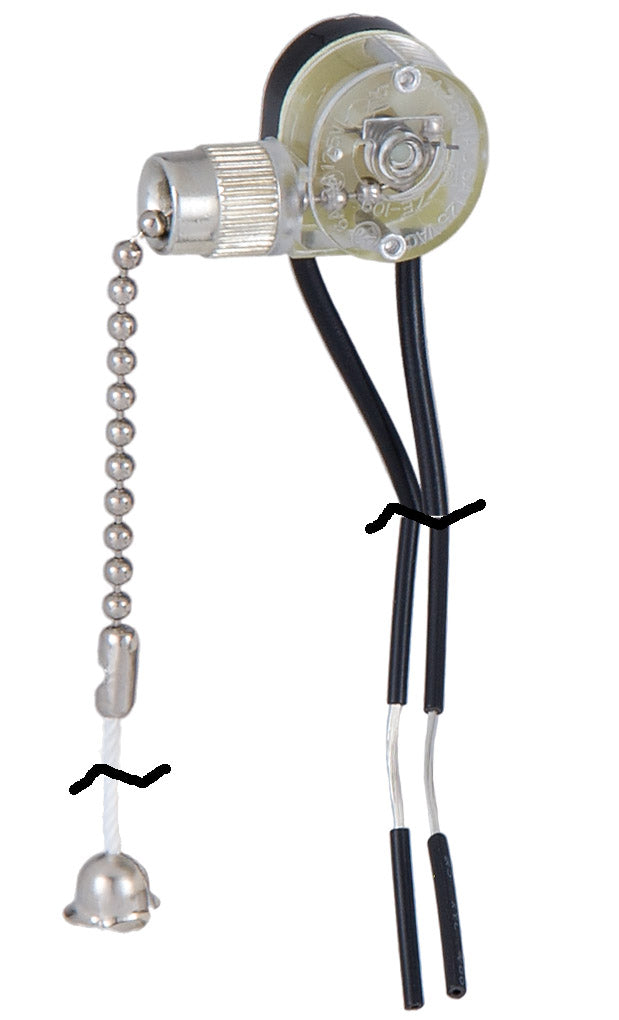 On-Off Nickel Pull Chain Switch