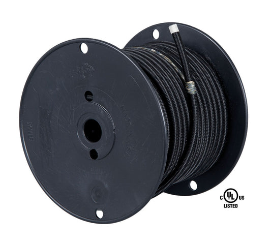 18/3 SVT-B Black Rayon Pulley Cord - Wire 3-Wire Lamp Cord - Choice of Length 