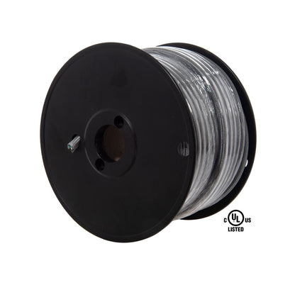 18/3 SVT-B Dark Gray Color Rayon Covered Wire Lamp Cord - Choice of Length 