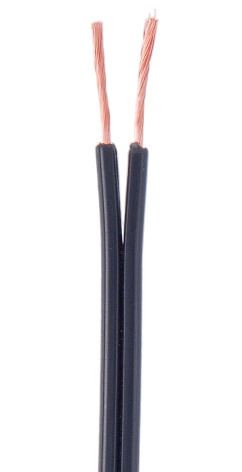 250 ft. Black Color, 18/2 Plastic Lamp Spool Cord - Wire