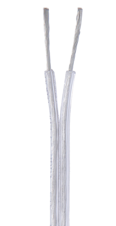 250 ft. Clear Silver Color Plastic Spool Lamp Cord - Lamp Wire