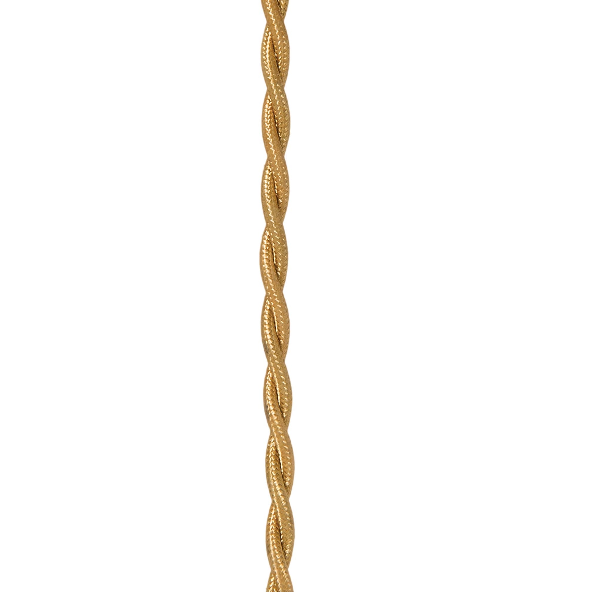 Antique Brass Fabric Covered Twisted Pair Lamp Cord - Lamp Wire (46644 ...