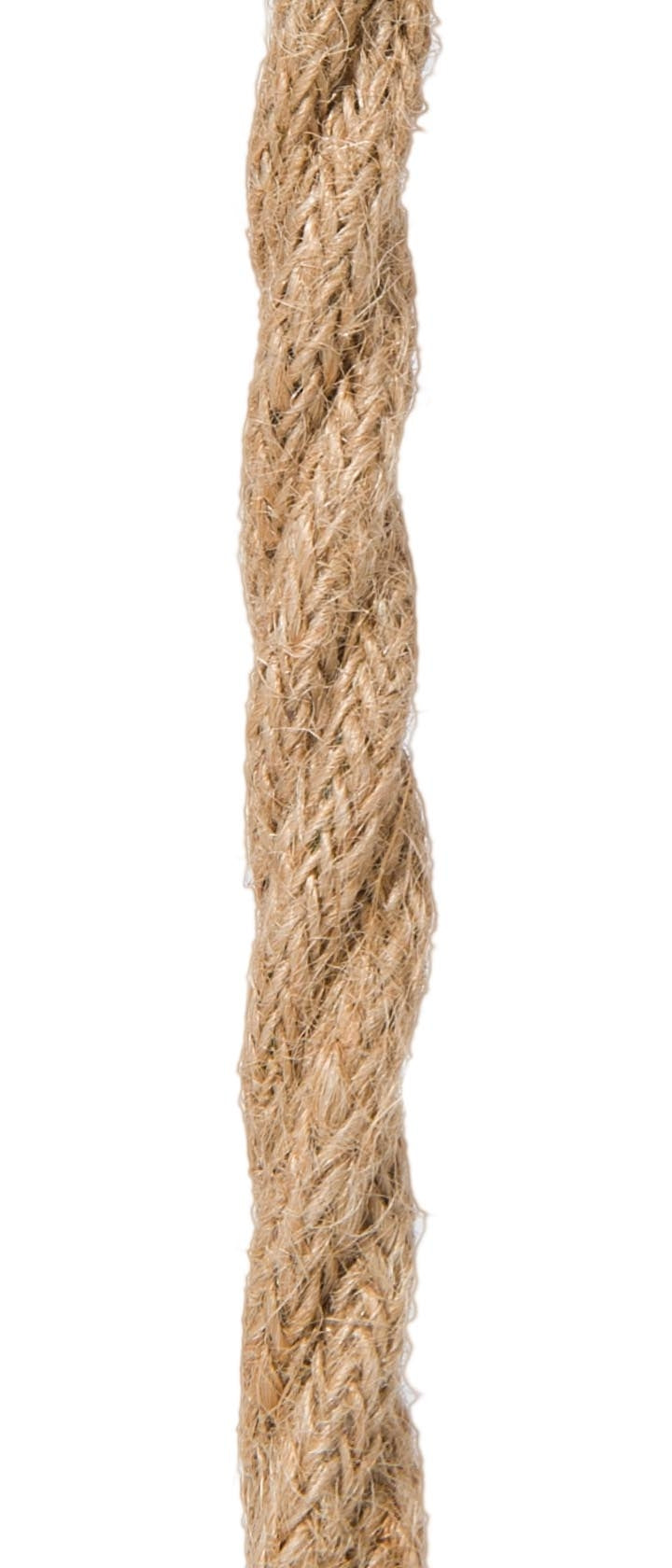 Jute Burlap Twisted Lamp Cord, 3-Wire